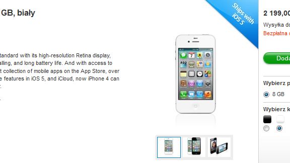 iPhone 4 8 GB już dostępny. Kto zamawia? 1
