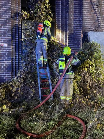 Poznań: Nocny pożar pod miastem. Objął ok 200m2 powierzchni