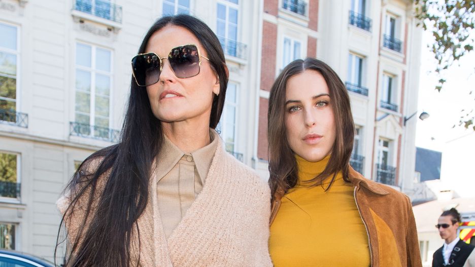Scout Willis z mamą Demi Moore 