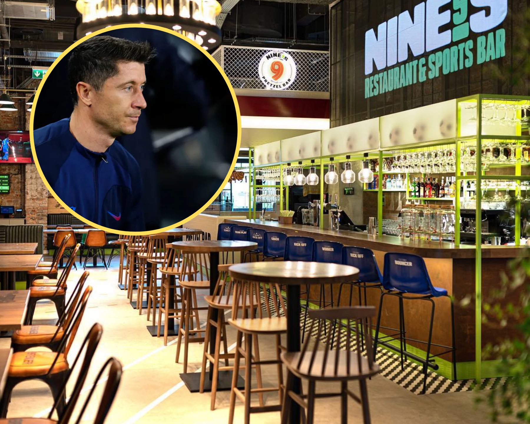 Robert Lewandowski jest właścicielem warszawskiej restauracji