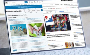 Dublet "Dziennika Gazety Prawnej" w internecie. Business Insider i Portal Samorządowy w dół
