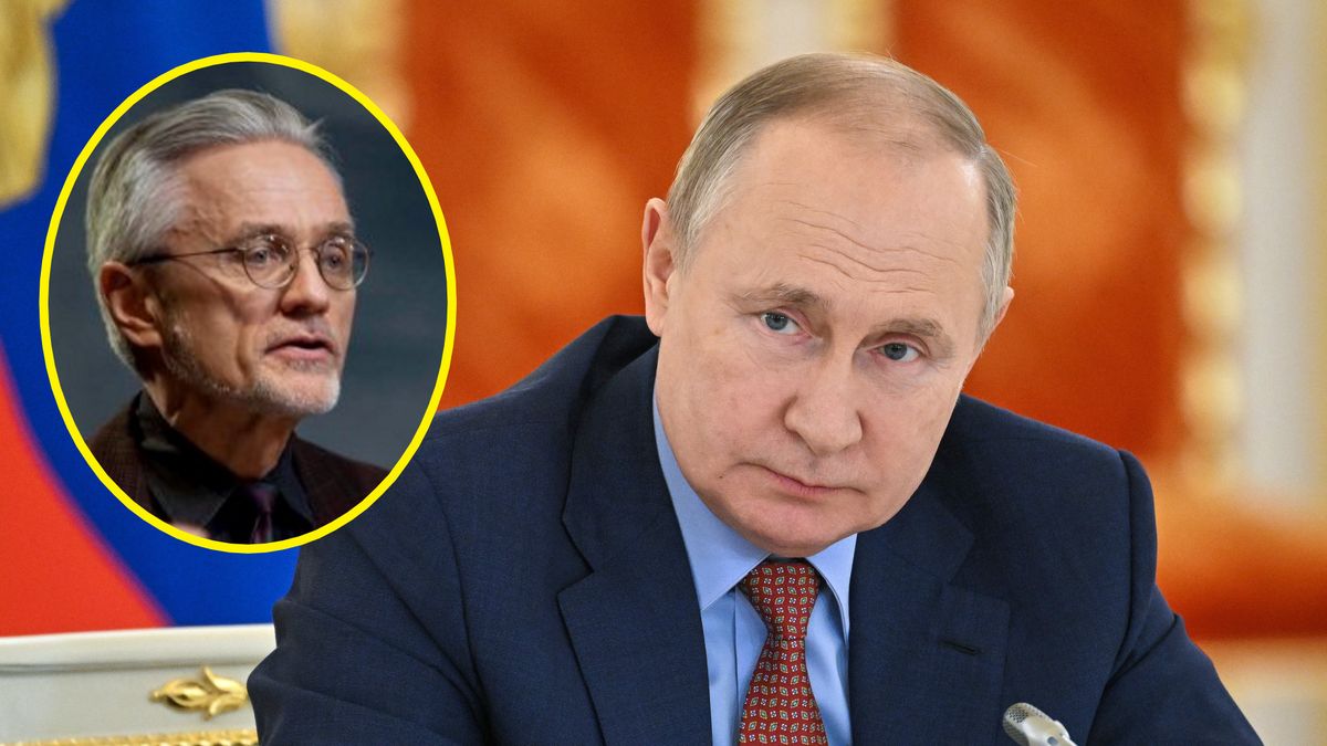 prof. Alexander John Motyl i Władimir Putin. 