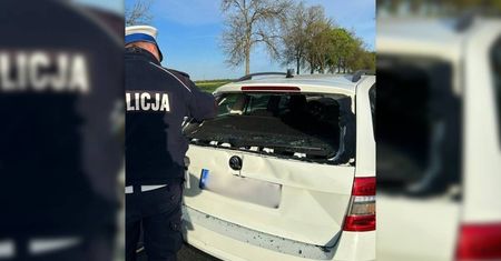 Brak bezpiecznej odległości powodem kolizji autobusu z osobówką