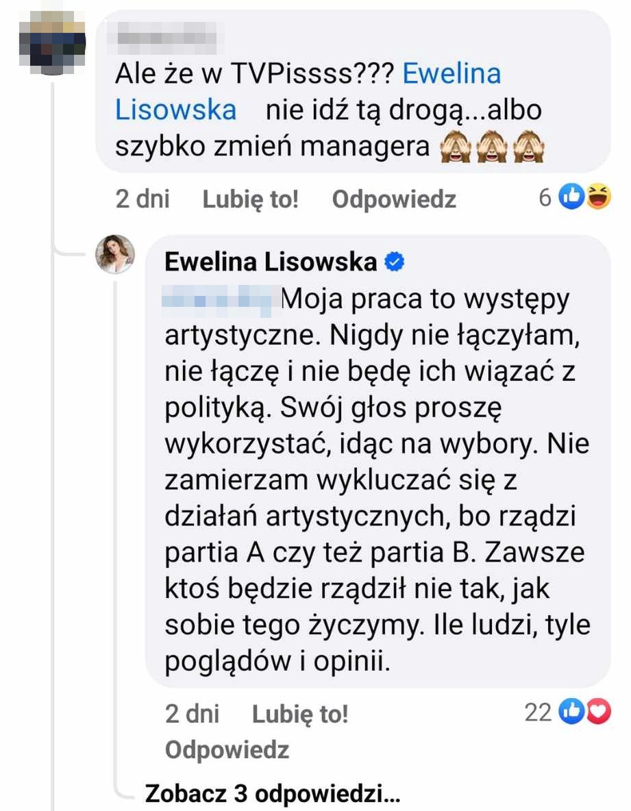 Odpowiedzi Eweliny Lisowskiej