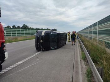 Kompletnie pijany 41-latek spowodował wypadek na autostradzie A1