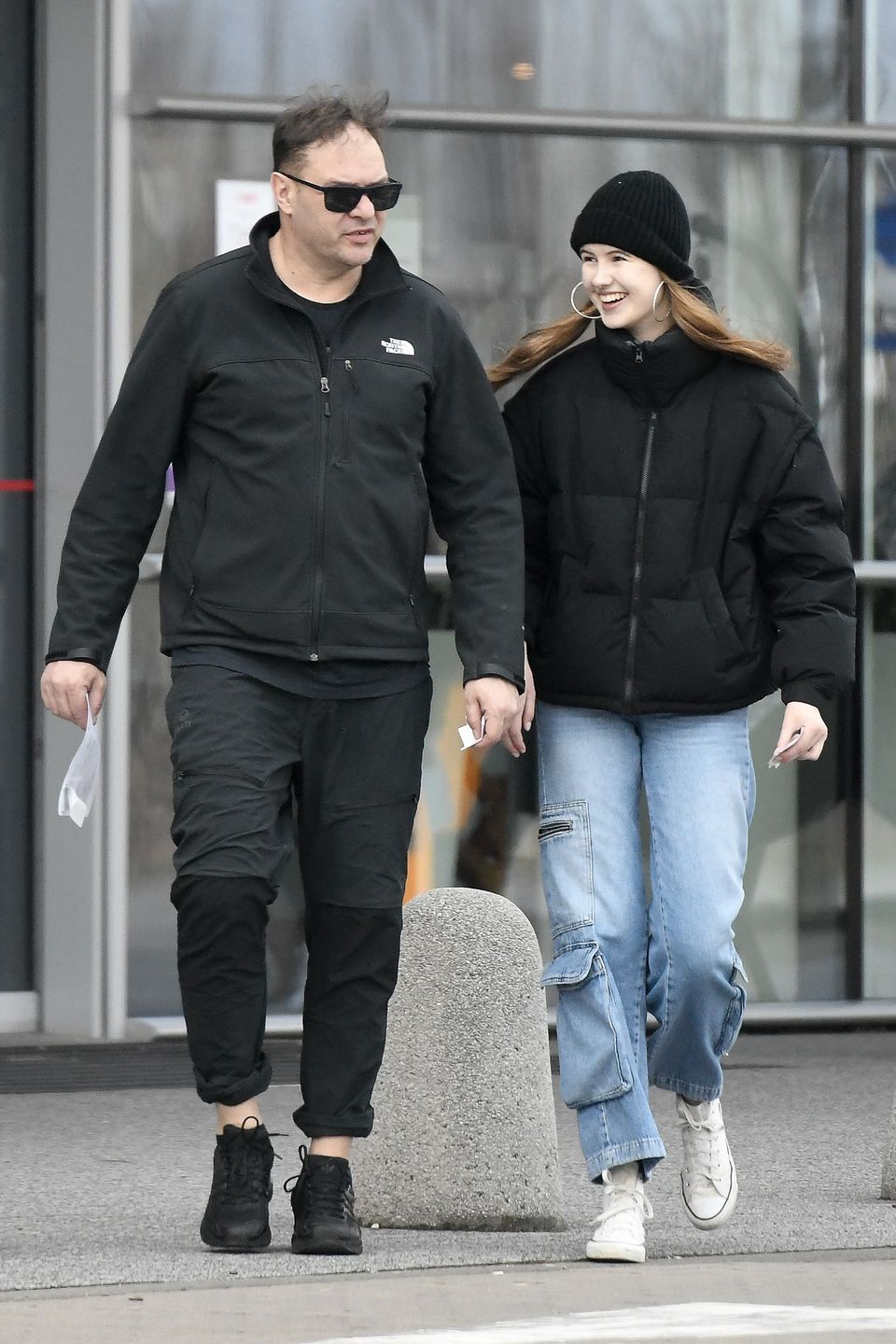 Tomasz Karolak z córką