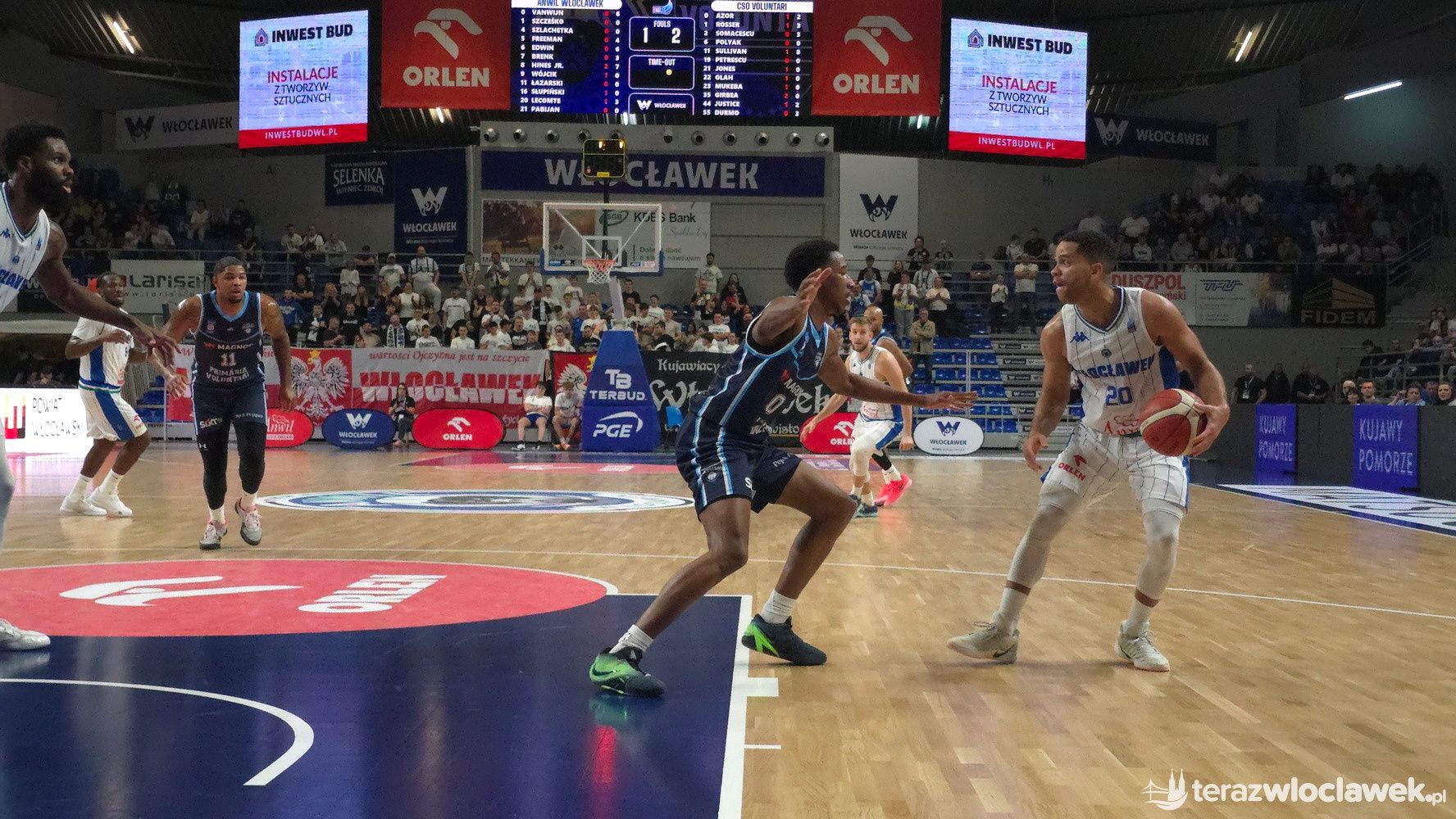 Anwil Włocławek przegrał z CSO Voluntari po zaciętym meczu