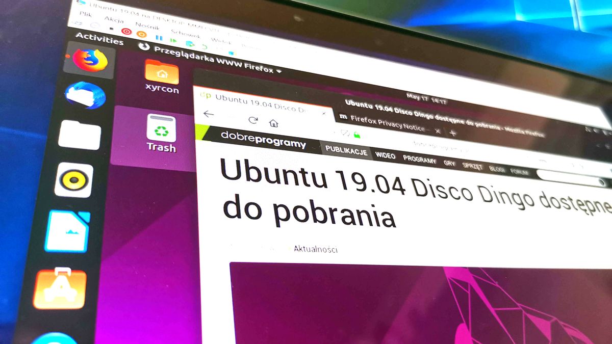 Ubuntu 19.04 na Windowsie 10 z Hyper-V - instalacja to jedno kliknięcie