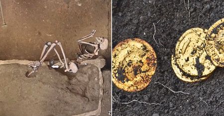 Nowe odkrycie w Pompejach. Złoto i popioły ofiar Wezuwiusza