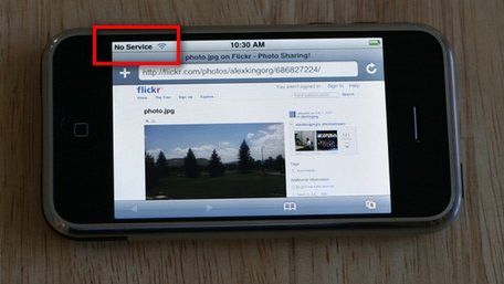 iPhone działa bez sieci AT&T 1