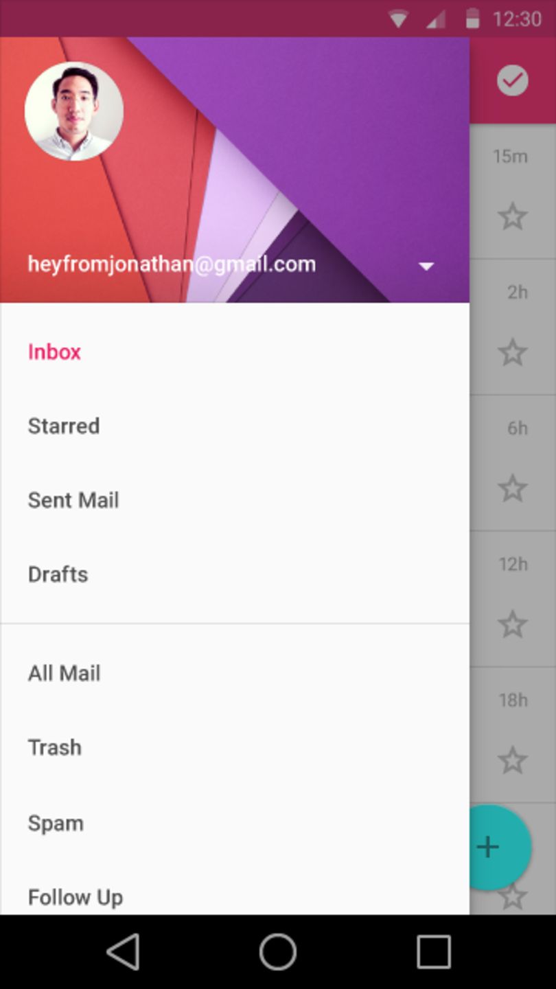 Czym inspirował się Google, tworząc Material Design? 4