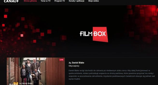 FilmBox promocyjnie dla wszystkich abonentów Canal+