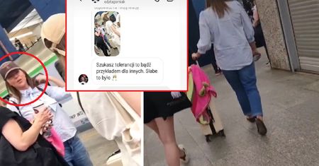 Afera z Górniak na dworcu w Warszawie. Nagranie trafiło do sieci