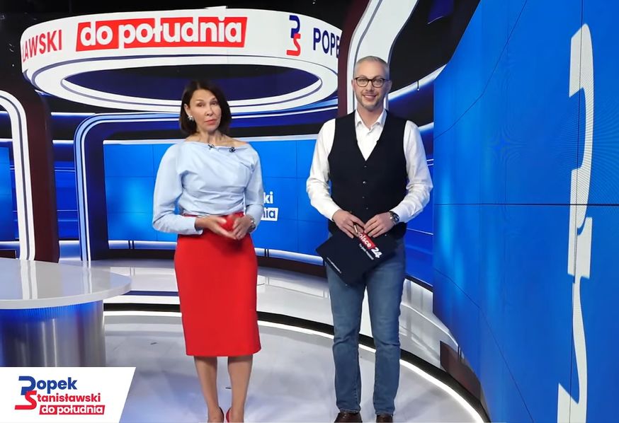 Kadr z programu "Popek Stanisławski. Do południa"