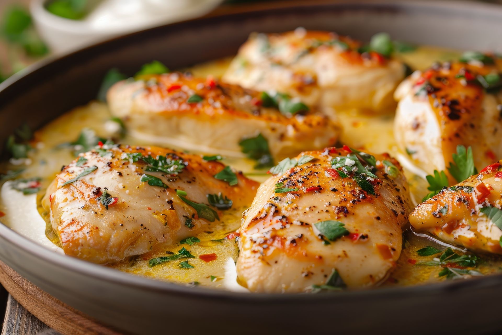 Kotlety są nudne, więc filet smażę w tym sosie. Mięso delikatne jak nigdy