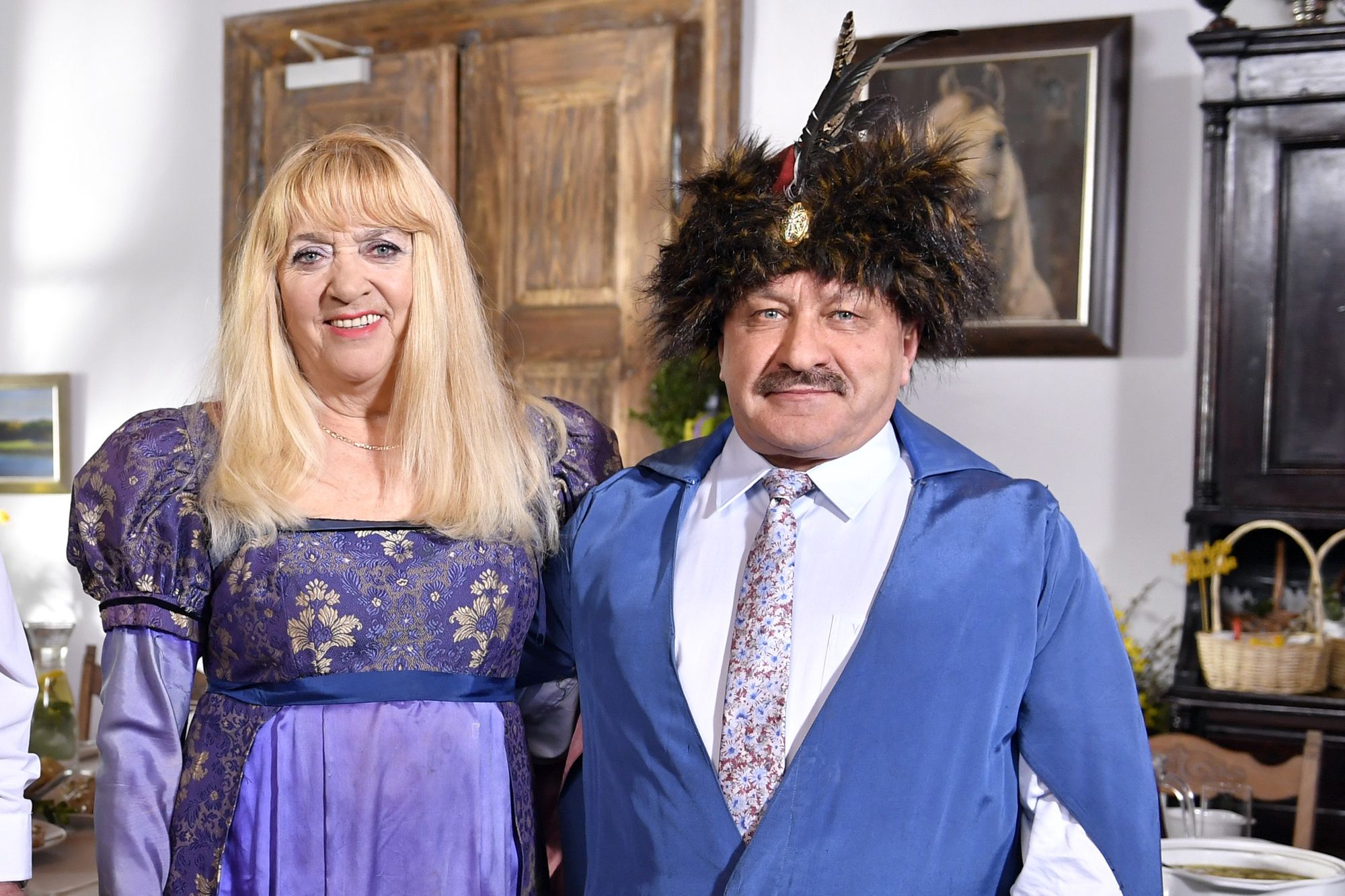 Ryszard Lasota w czasie pobytu w "Sanatorium miłości" 