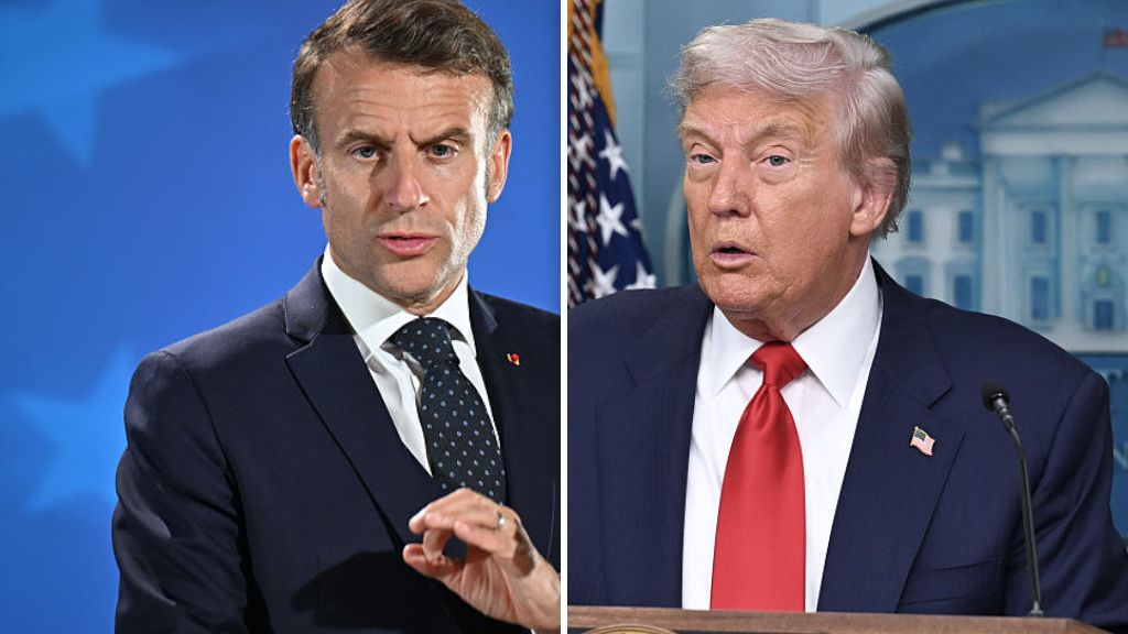 Trump Macron
