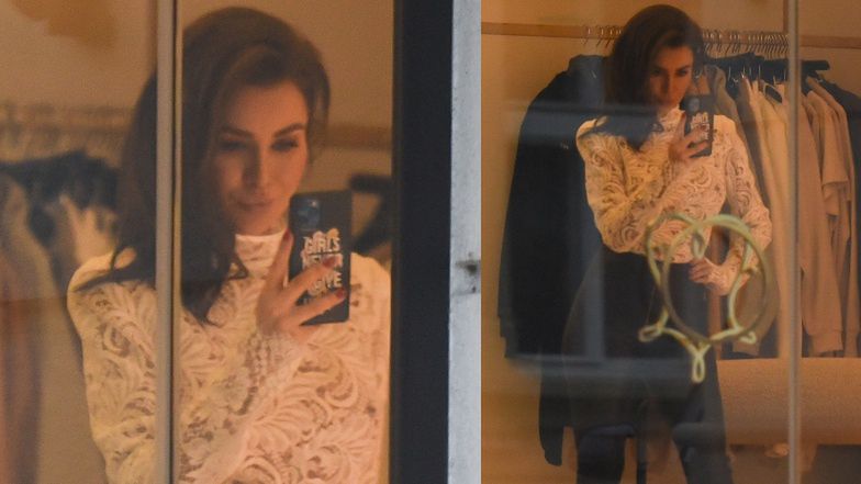 Natalia Siwiec na zakupach z Mariuszem