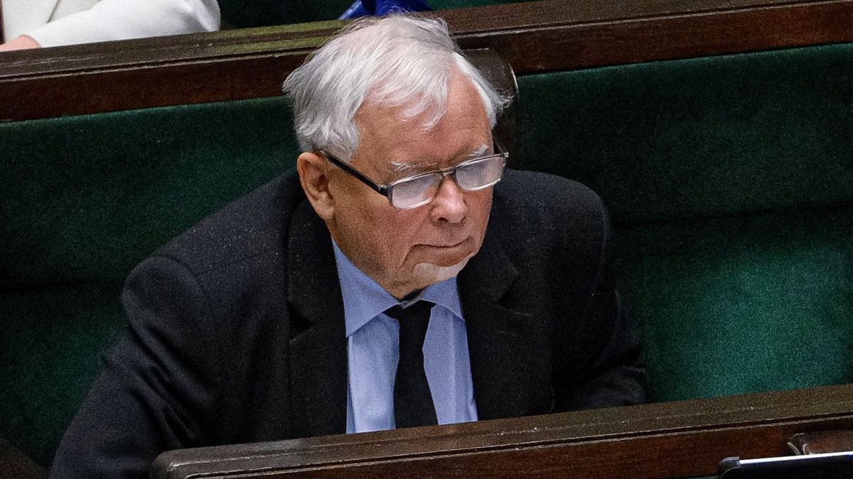 Jarosław Kaczyński w Sejmie