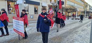 Manifestacja w Płocku w sprawie wprowadzenia statusu osoby najbliższej!