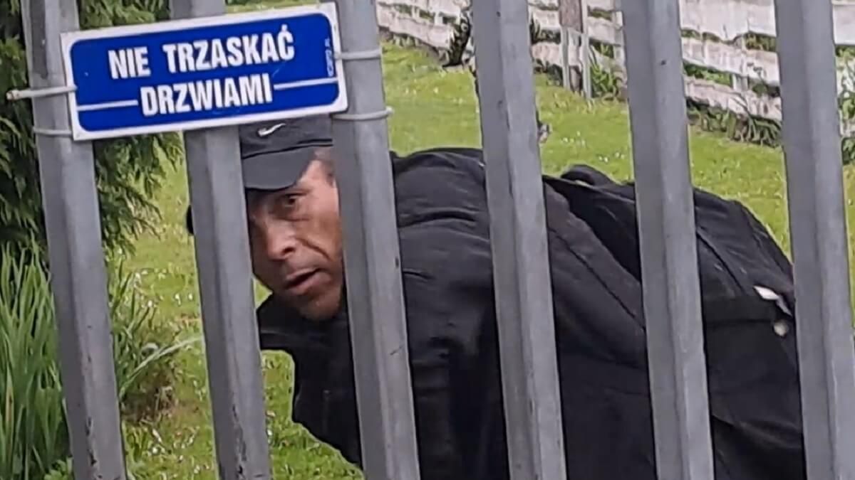 Wizerunek złodzieja, który grasował po ogródkach działkowych w Lublinie