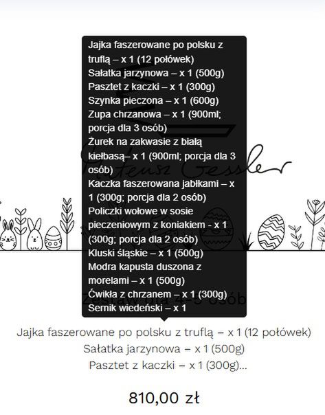 Zestaw wielkanocny od Mateusza Gesslera