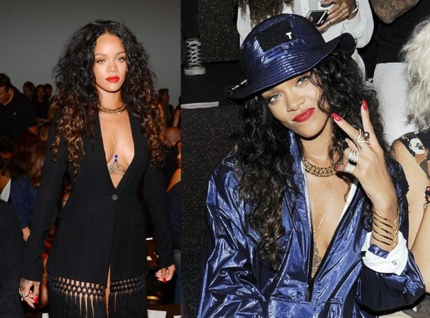 Rihanna BEZ STANIKA na New York Fashion Week! (ZDJĘCIA)