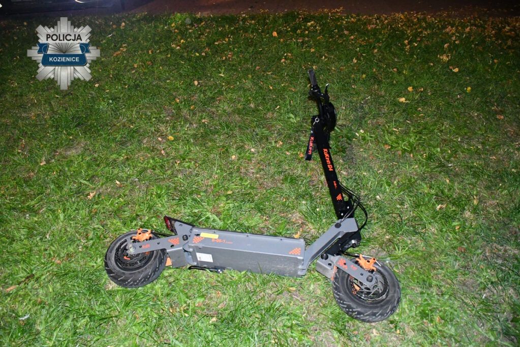 Kozienice: Dramatyczny upadek 14-latka z hulajnogi. Policja apeluje