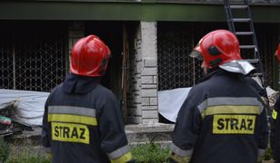Potężny wybuch w domu jednorodzinnym w  Inowrocławiu. Budynek nie nadaje się do dalszego użytkowania