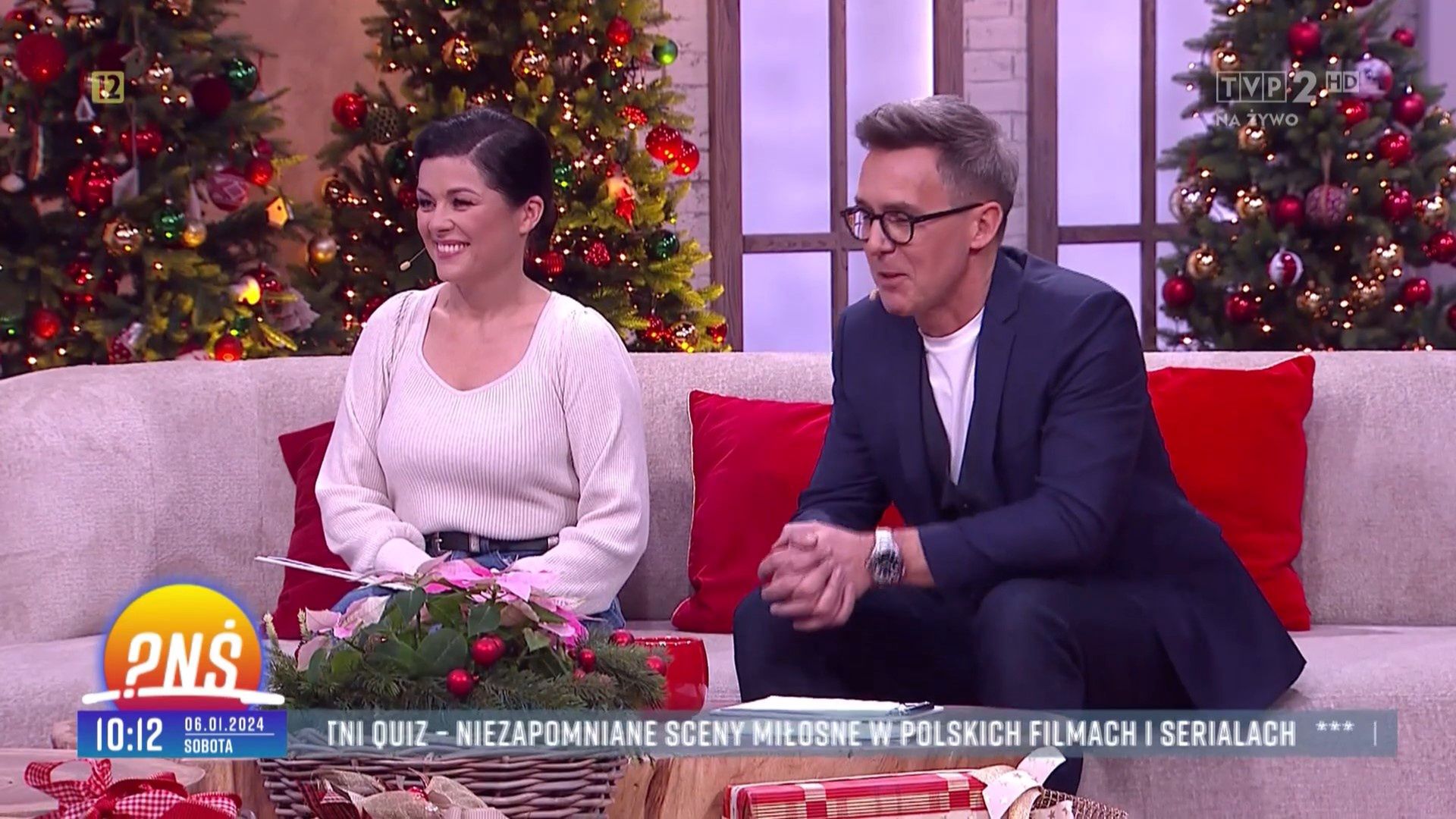 Kadr z sobotniego odcinka "Pytania na śniadanie"