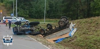 Iłża: Śmiertelny wypadek z udziałem ciągnika rolniczego. Zginęła jedna osoba