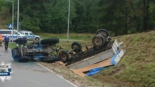 Iłża: Śmiertelny wypadek z udziałem ciągnika rolniczego. Zginęła jedna osoba