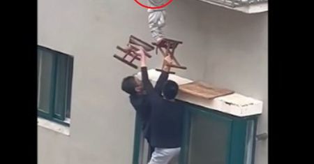Dziecko zawisło na kracie. "Najstraszniejsze wideo, jakie oglądałem"