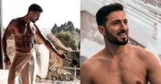 Rafał Maślak pręży wymuskaną klatę na saunie. Zachwycone fanki: "Wyglądasz jak GRECKI BÓG EROS"
