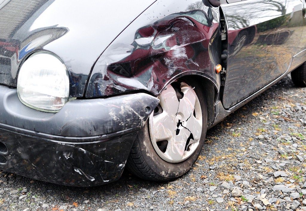 Zderzenie dwóch pojazdów