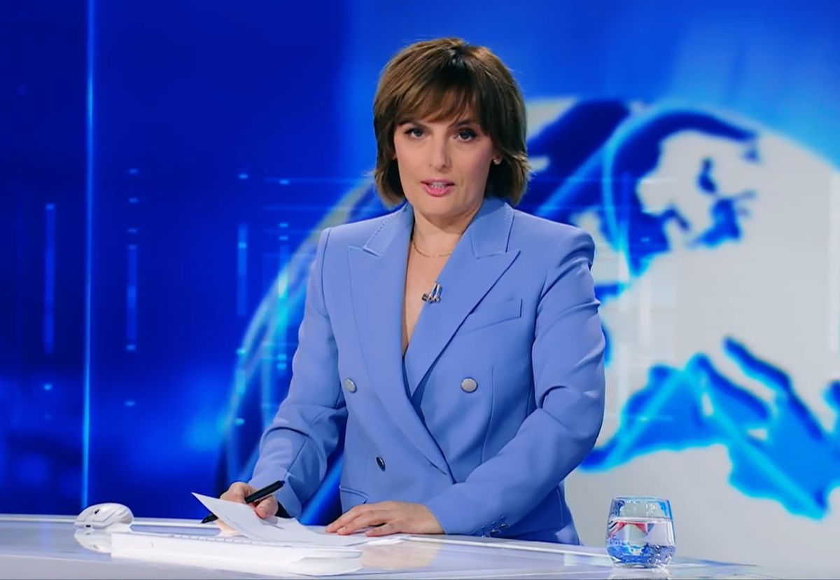 Dorota Gawryluk jest szefową "Wydarzeń" Polsatu