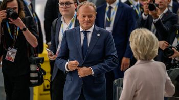 Odbudowa Ukrainy. Tusk w Rzymie mówi, czego będzie oczekiwał od Zełenskiego