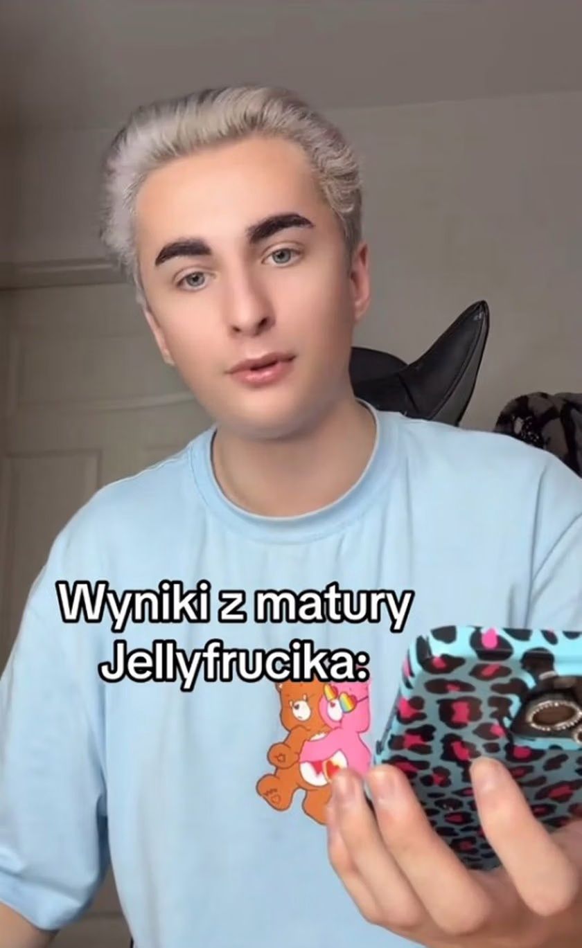 Jelly Frucik nie zdał matury z matematyki