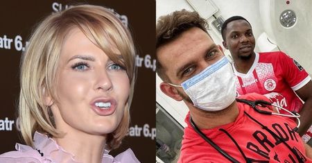 Edyta Pazura BURZY SIĘ na wywód lekarza stacjonującego na Zanzibarze: "Pod przykrywką POUCZANIA CELEBRYTÓW sam podróżuje?"