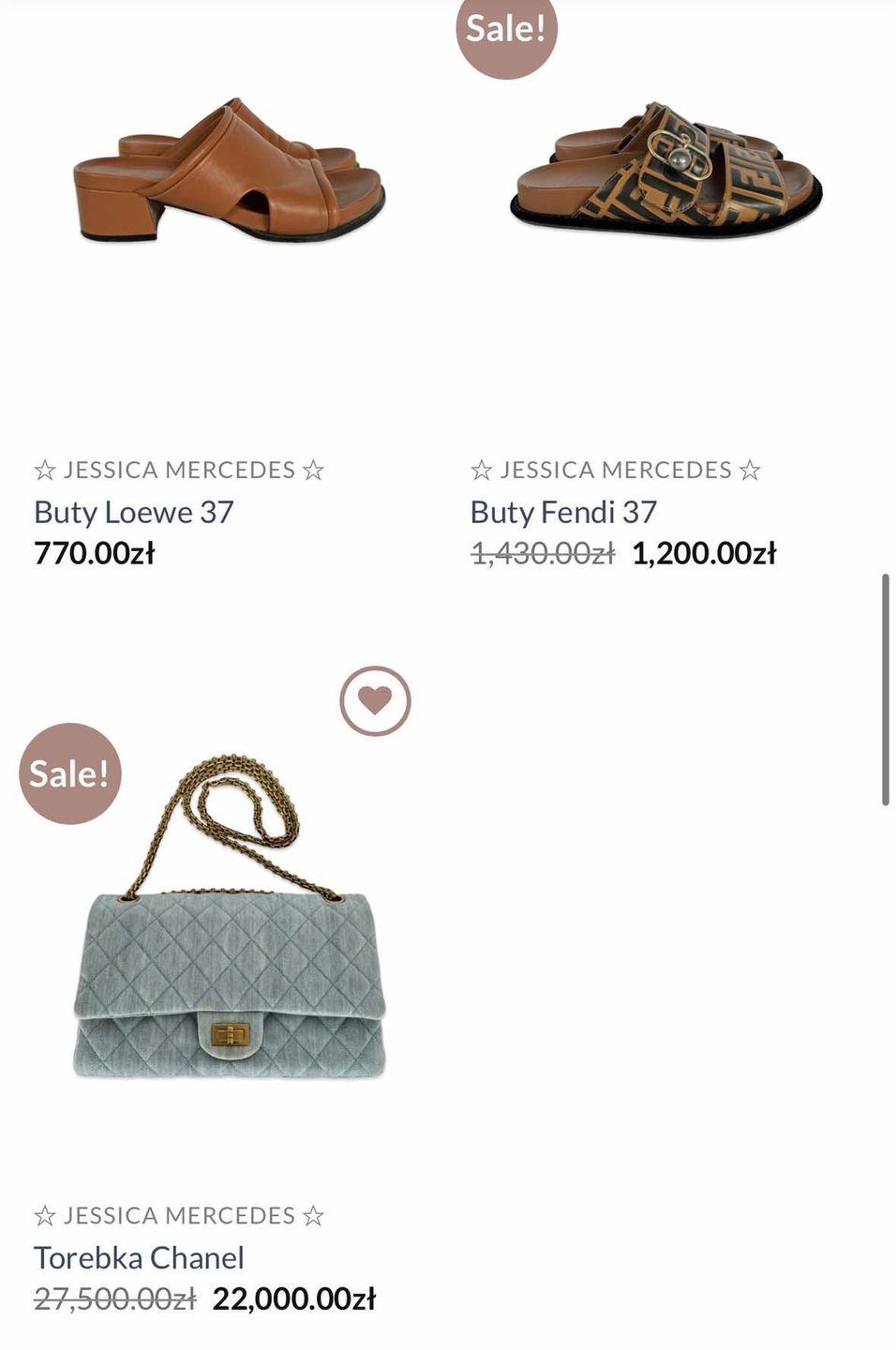 Jessica Mercedes wyprzedaje szafę