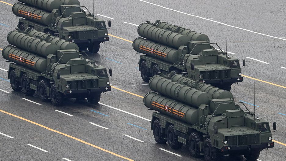 Victory Day military parade in Moscow, Russia
MOSCOW, RUSSIA  MAY 9, 2021: S-400 Triumf surface-to-air missile systems roll down Moscow's Red Square during a Victory Day military parade marking the 76th anniversary of the victory over Nazi Germany in World War II. Stanislav Krasilnikov/TASS (Photo by Stanislav Krasilnikov\TASS via Getty Images)
Stanislav Krasilnikov
victory day parade, wwii, ww2, world war 2, great patriotic war, second world war, russian army, military hardware, may 9