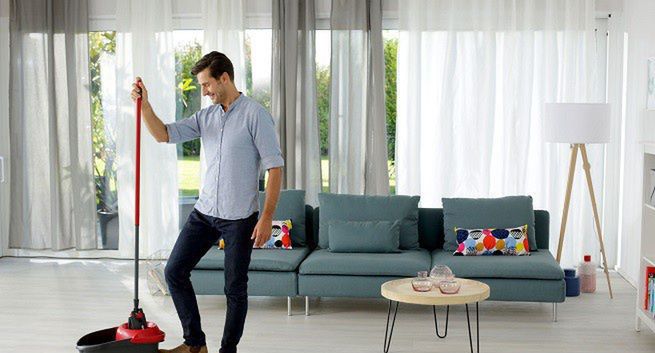 Vileda reklamuje mopa Ultramax