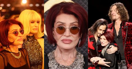 Emocjonalny rollercoaster Sharon Osbourne na gali Grammy. Zalała się łzami na wspomnienie o Ozzym: "KOCHAMY CIĘ W CH*J" (ZDJĘCIA)