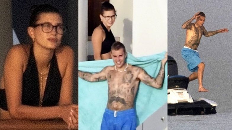 Hailey Bieber i Justin Bieber na wakacjach w Grecji