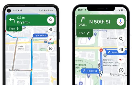 Mapy Google z danymi o opłatach drogowych, dokładniejszą nawigacją i lepszą obsługą Apple Watcha