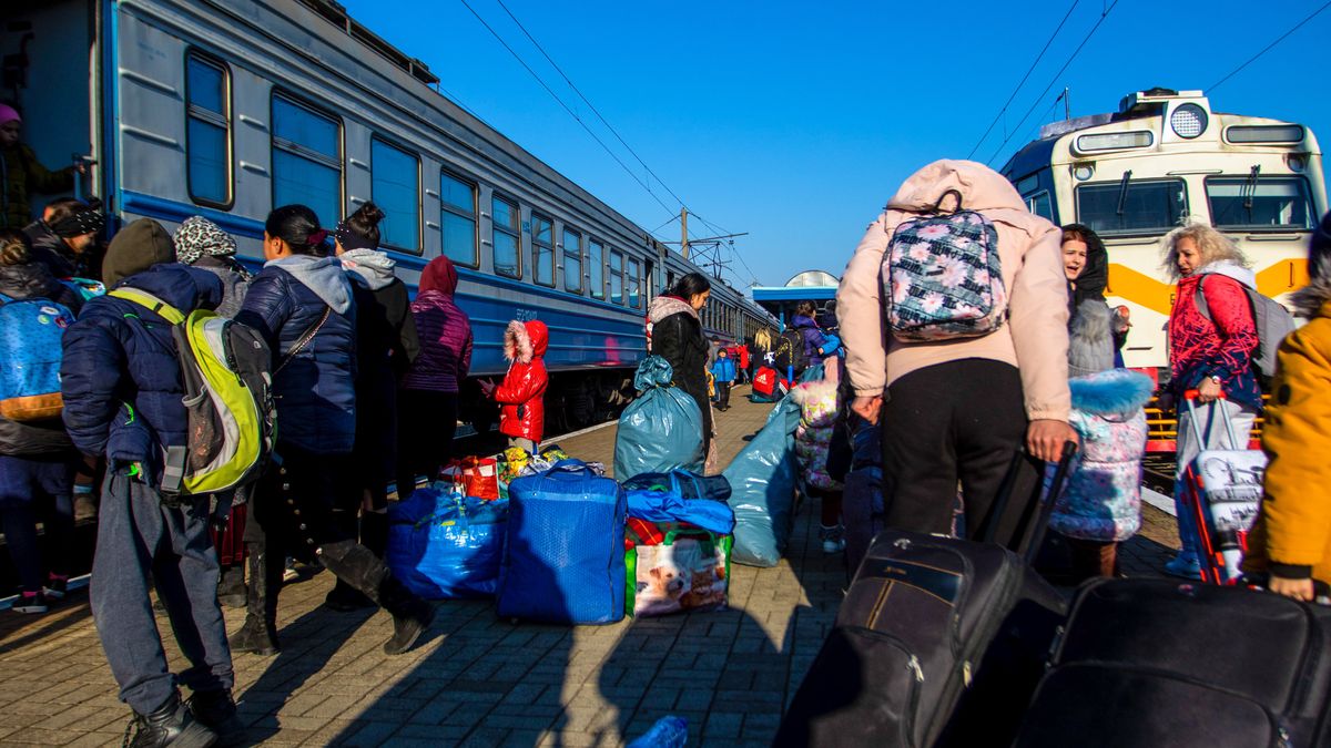 Uchodźcy wojenni z Ukrainy uciekają głównie do Polski 