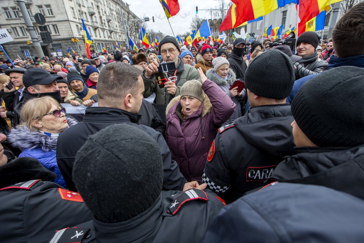 Mołdawia protesty