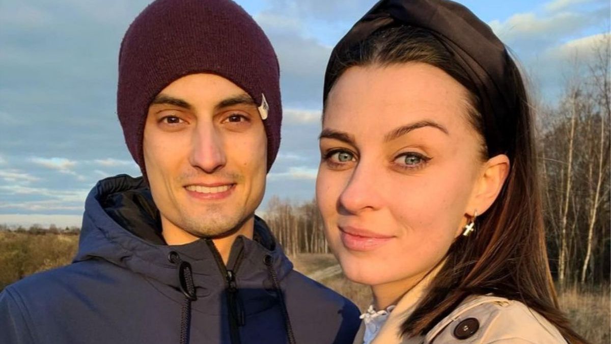 Maciej Kot z żoną Agnieszką 