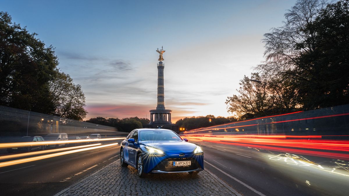 Toyota Mirai jako berlińska taksówka