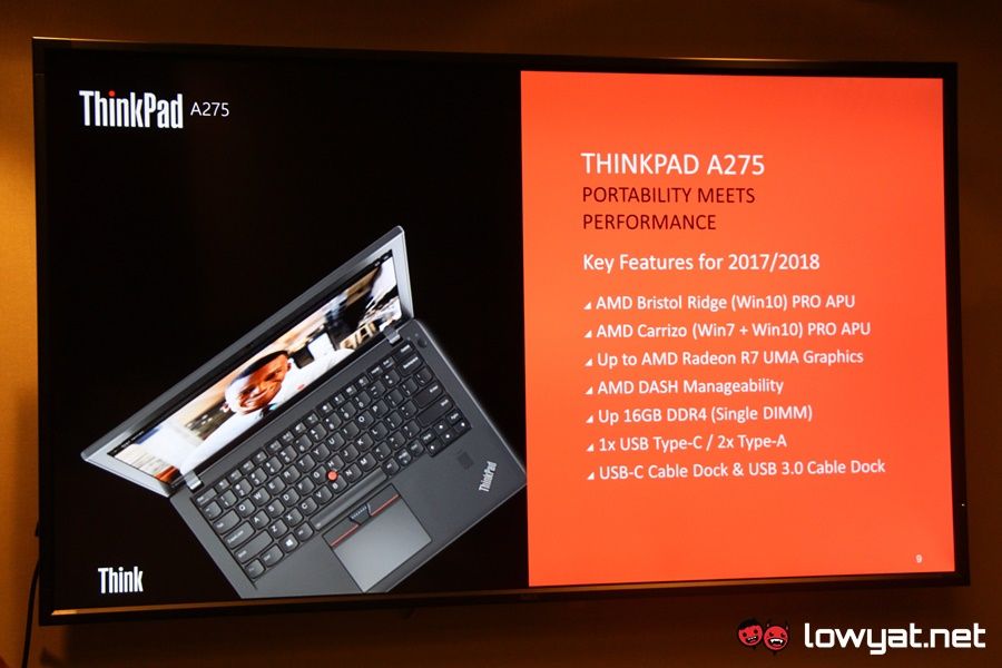 Lenovo ThinkPad A275